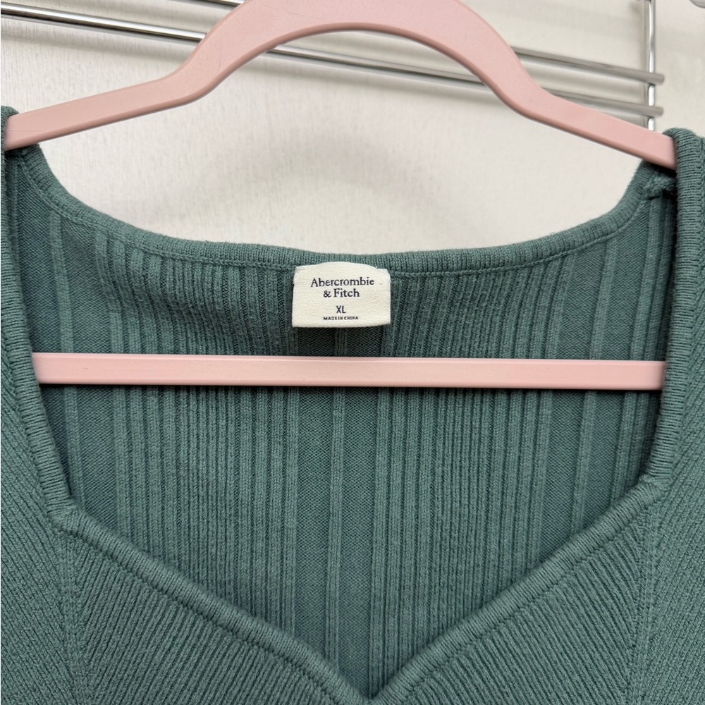 Abercrombie & Fitch Green Women's Bodysuit Sweater